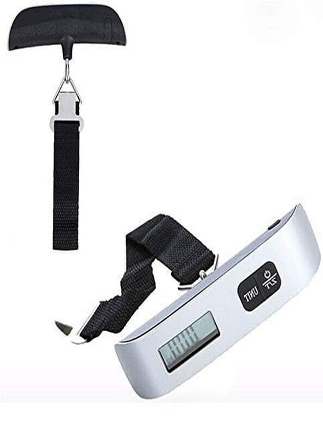 Quebers 10g to 50 kg - Luggage Scale Digital Weighing Travel Bag Weight Checker Hanging Weight Scale with Belt, Multicolor - Image 2